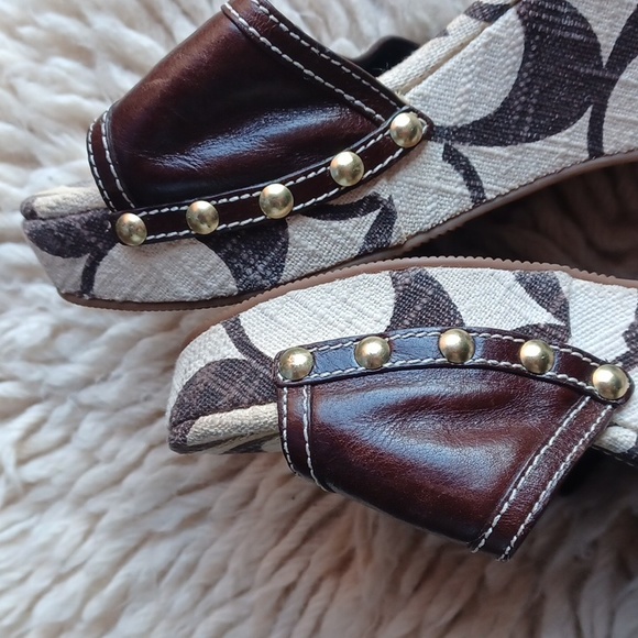 Coach wedge  sandals - Picture 6 of 16